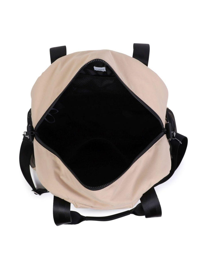 Borsa mamma beige con logo