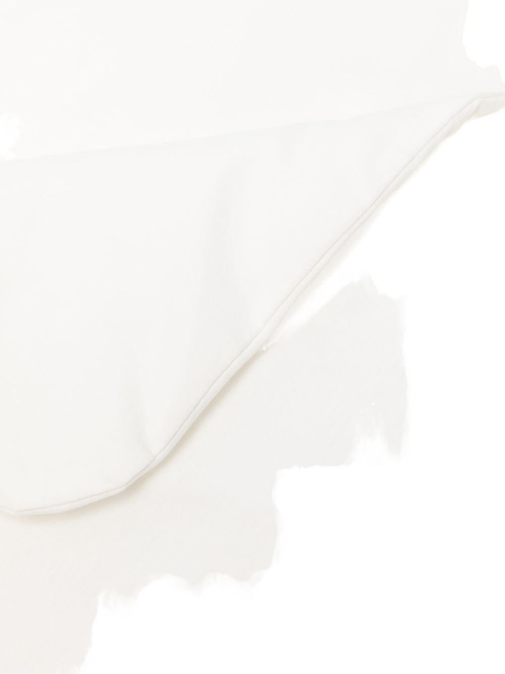 Coperta bianca per neonata BNCO0120JF031 0242 Miss Blumarine 