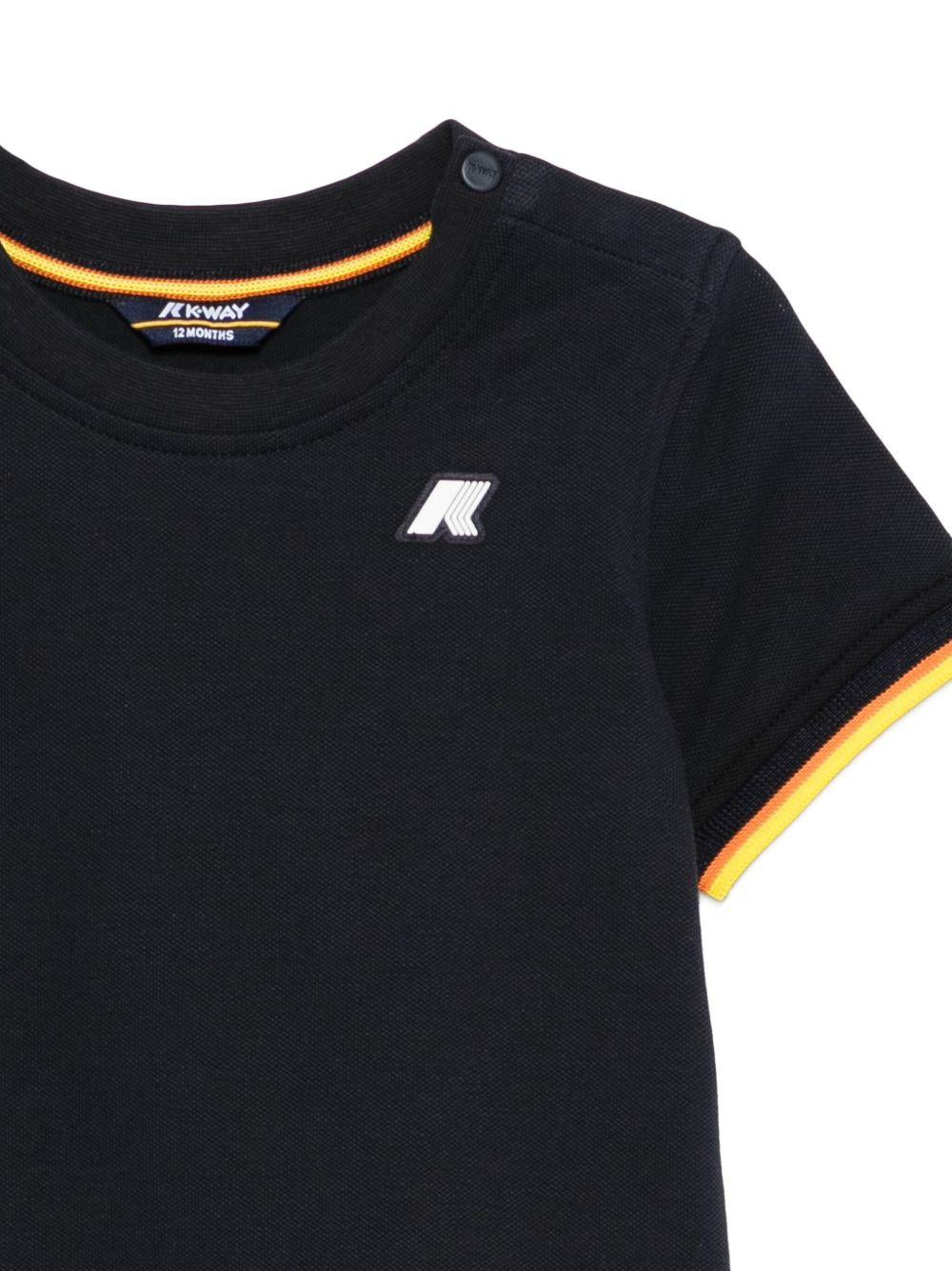 T-shirt blu navy per neonato