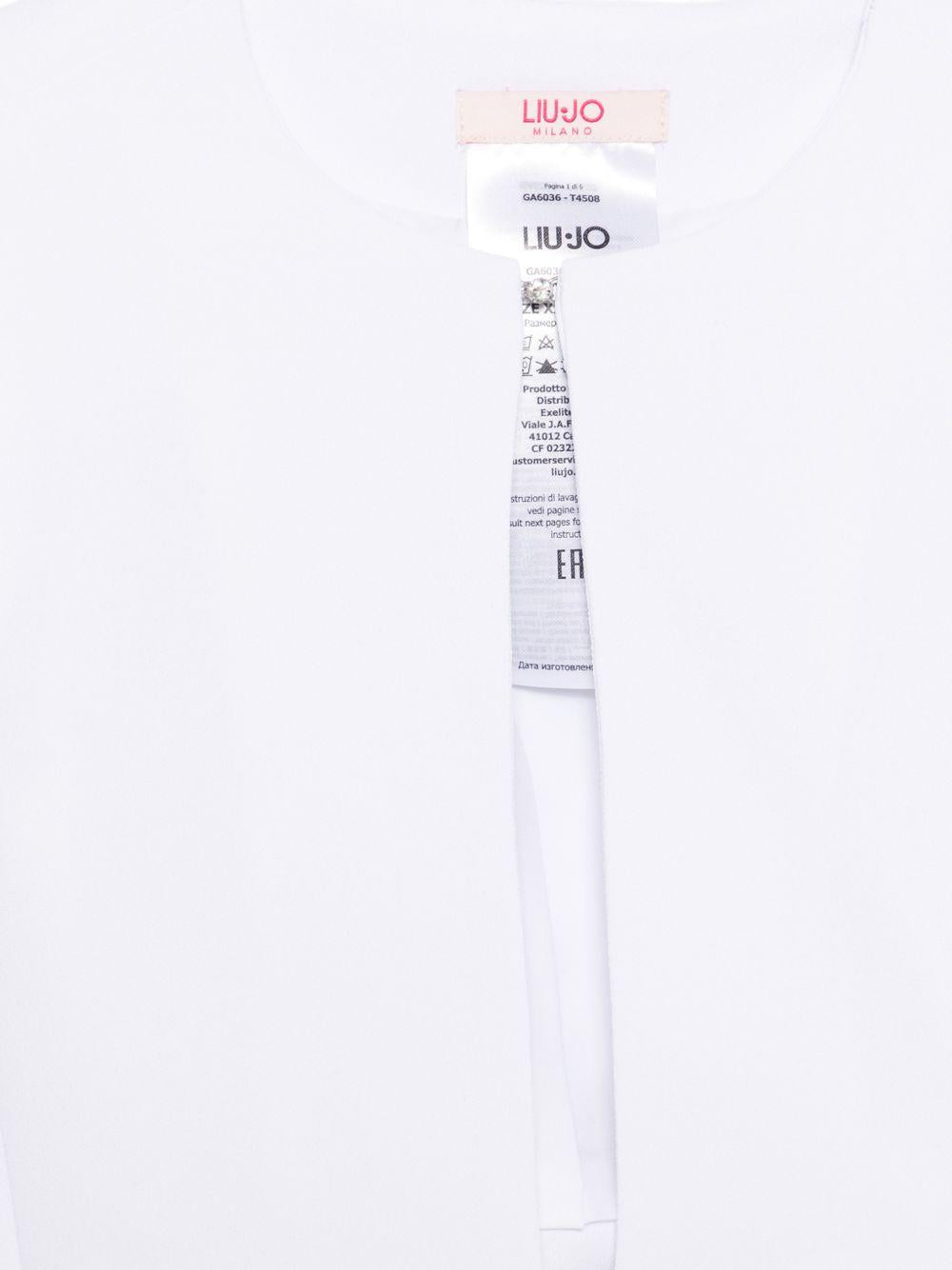 Giacca bianca per bambina GA6036T4508 10601 Liu Jo 