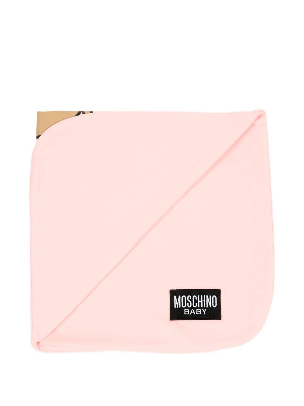 Coperta rosa per neonato MUB00OLCA40 50209 Moschino Kids 