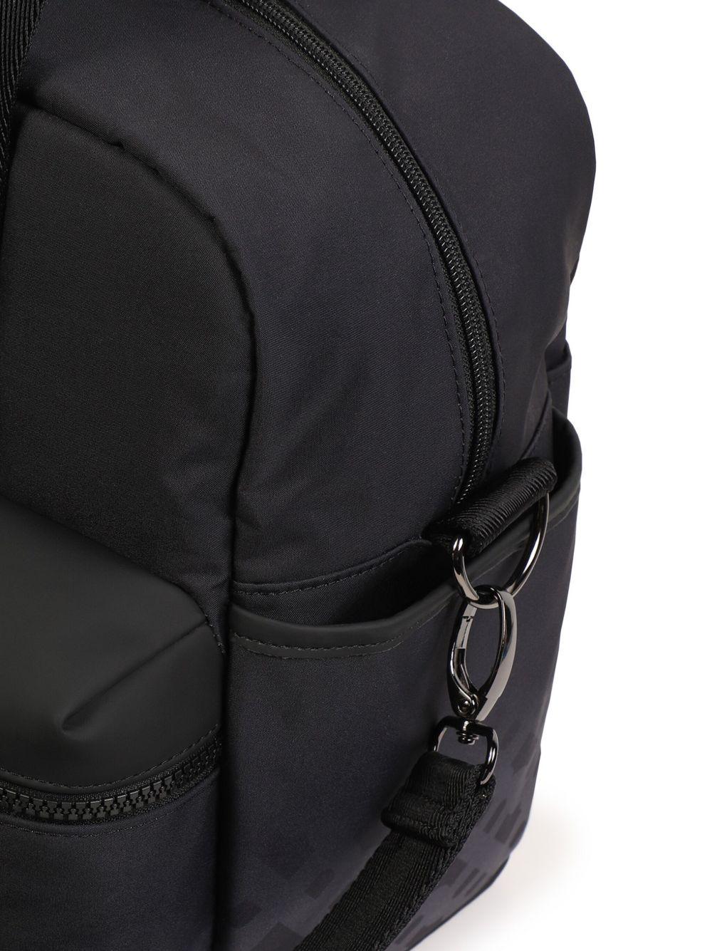 Borsa mamma nera con logo