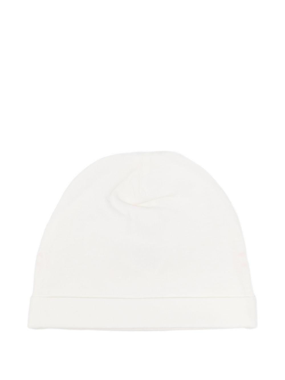 Cappello bianco per neonata ENCP0770JF054 0285 Elisabetta Franchi Kids 