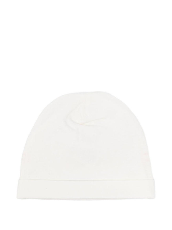 Cappello bianco per neonata ENCP0770JF054 0285 Elisabetta Franchi Kids 