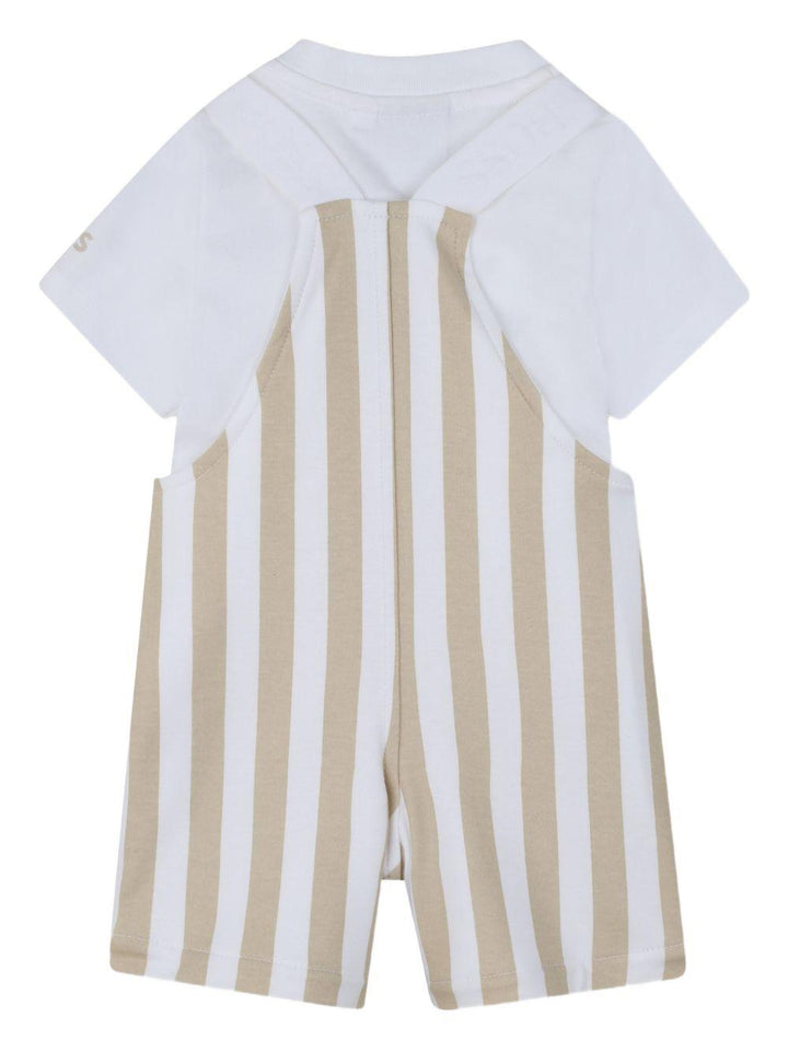 Completo bianco/beige per neonato J53038 249 Boss Kids 