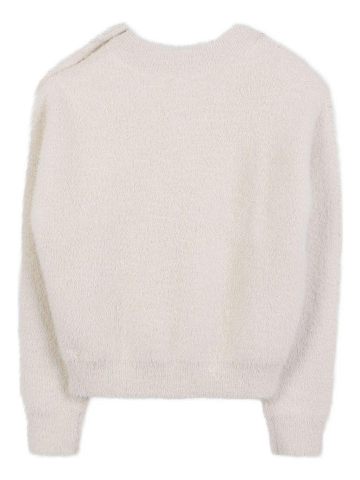 Maglione bianco per bambina R30467 190 Michael Kors Kids 
