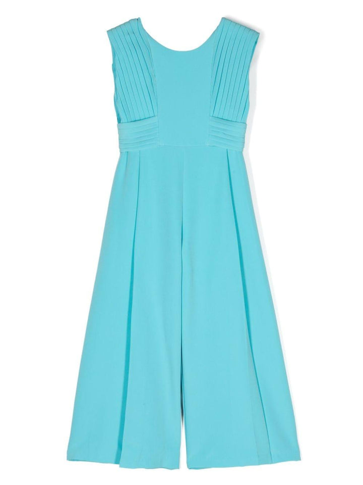 Aqua blue tracksuit for girls