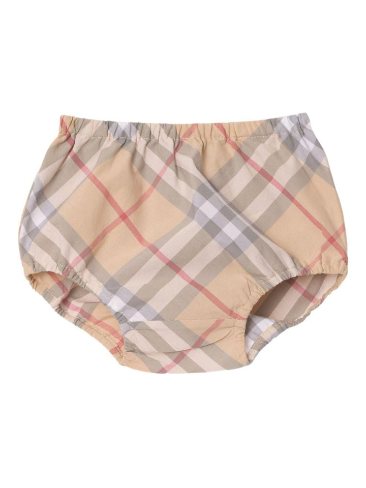 Abito beige chiaro per neonata 8109083 A2205 Burberry Kids 