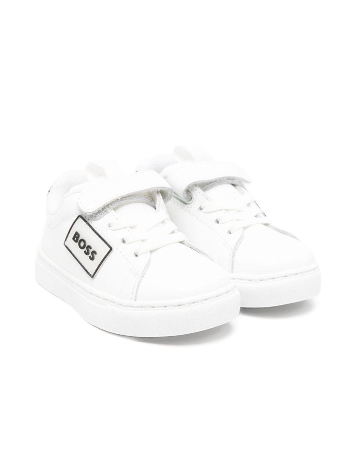 Sneakers bianche per bambino J52573K 10P Boss Kids 