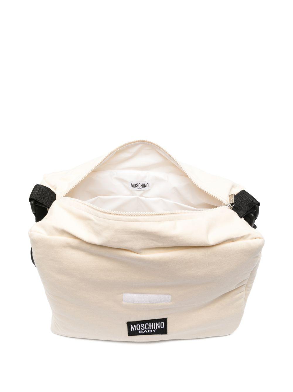 Borsa mamma beige MUX05VLCA19 20404 Moschino Kids 