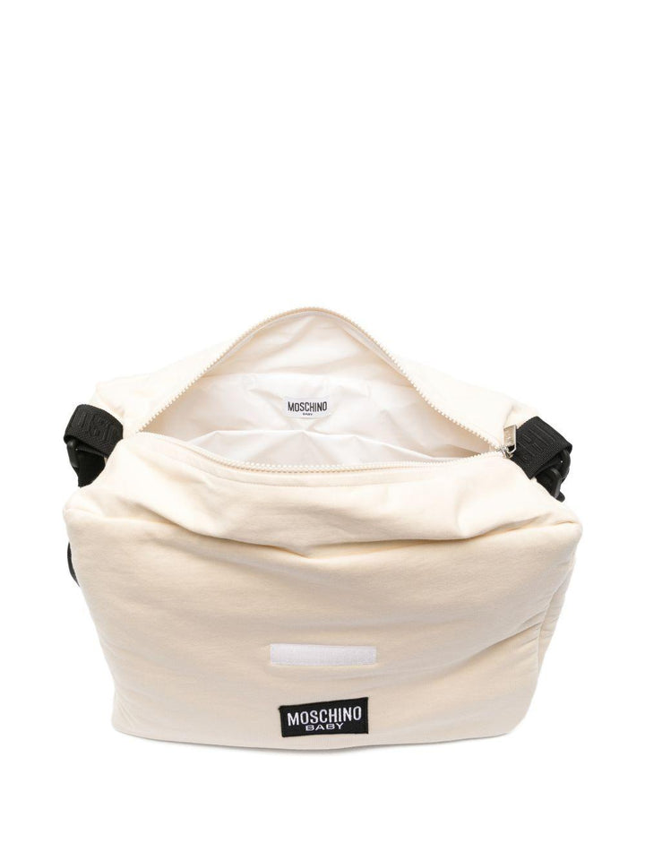 Borsa mamma beige MUX05VLCA19 20404 Moschino Kids 