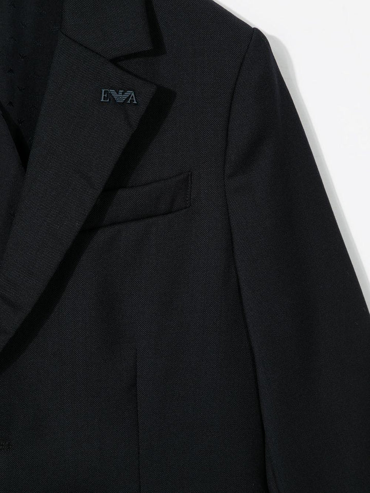 Completo elegante blu per bambino 8N4V024N5IZ 0958 Emporio Armani Kids 