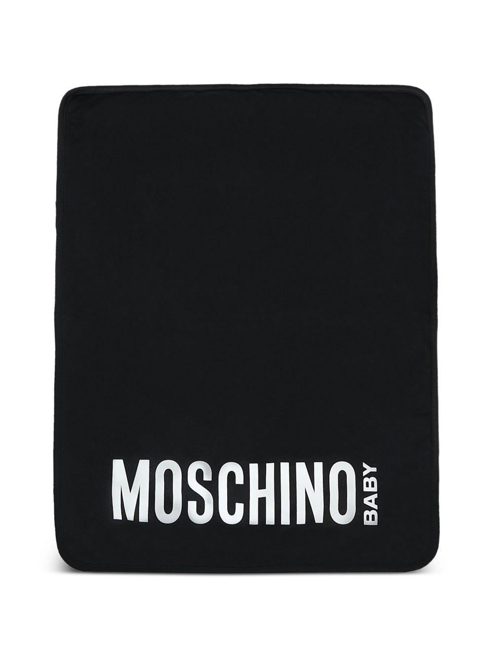 Borsa mamma nera MUX05VLCA19 60100 Moschino Kids 