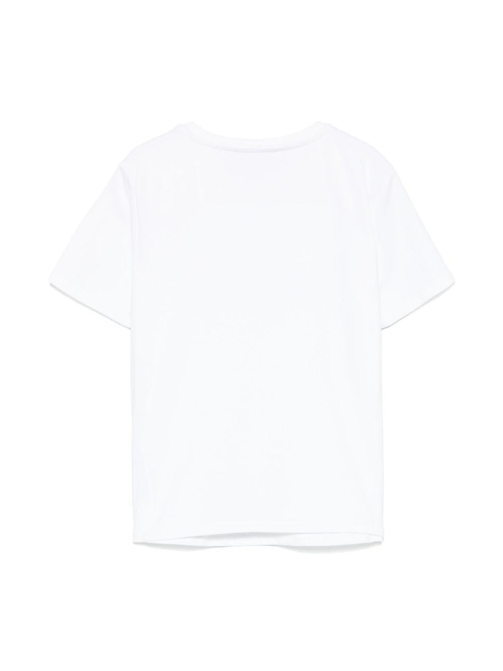 T-shirt bianco per bambina