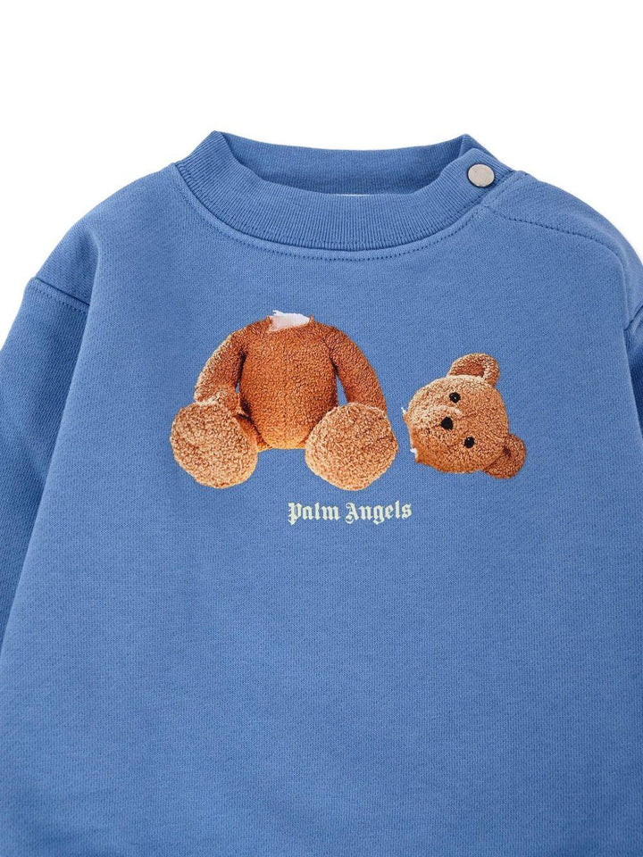 Felpa azzurra per neonato