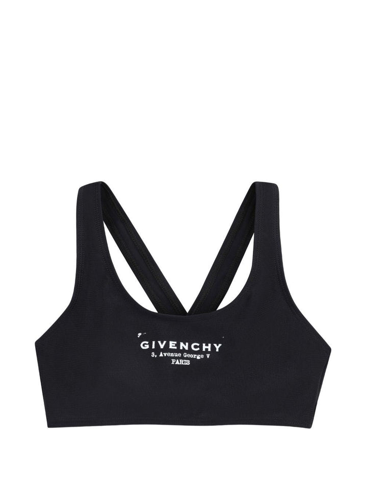 Costume nero per bambina H31218 09B Givenchy Kids 