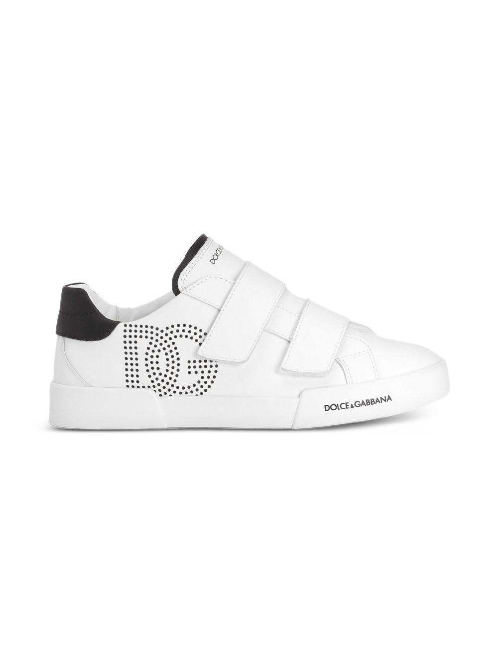 Sneakers bianche per bambino DA5332A1196 89697 Dolce & Gabbana Kids 