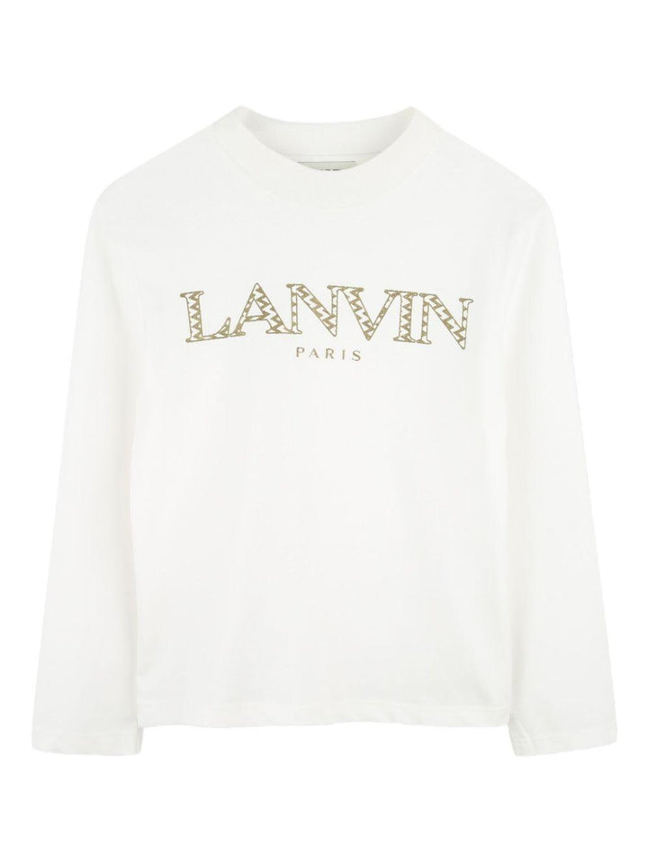 T-shirt bianco per bambino N30253 117 Lanvin Enfant 