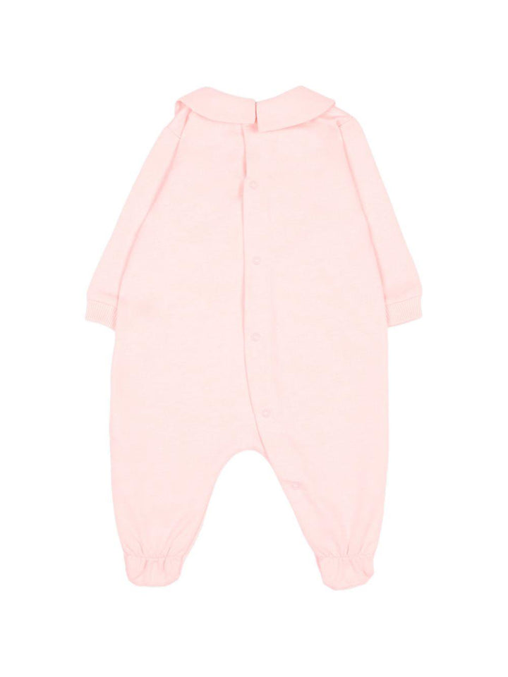 Kit tutina rosa chiaro per neonata MUY09PLCA40 50209 Moschino Kids 