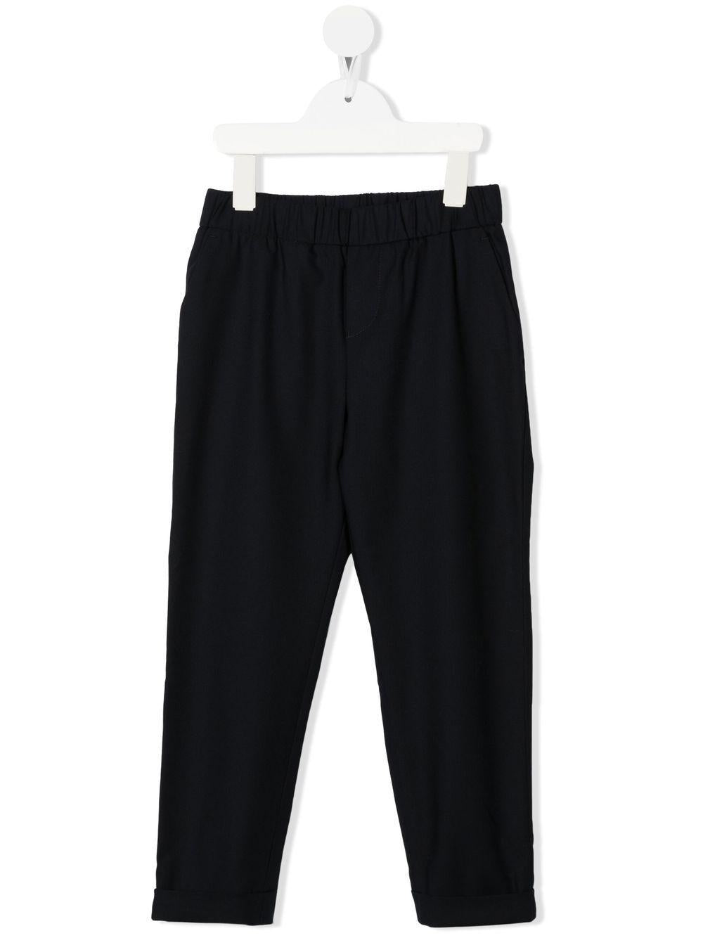Blue trousers for children