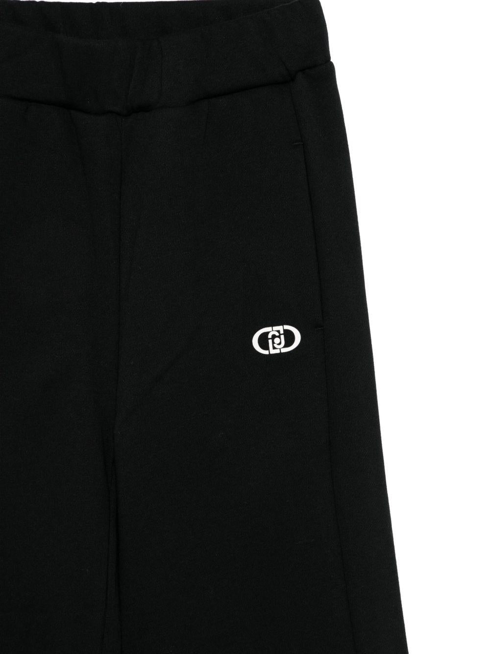 Pantalone nero per bambina GF5005F0326 22222 Liu Jo 