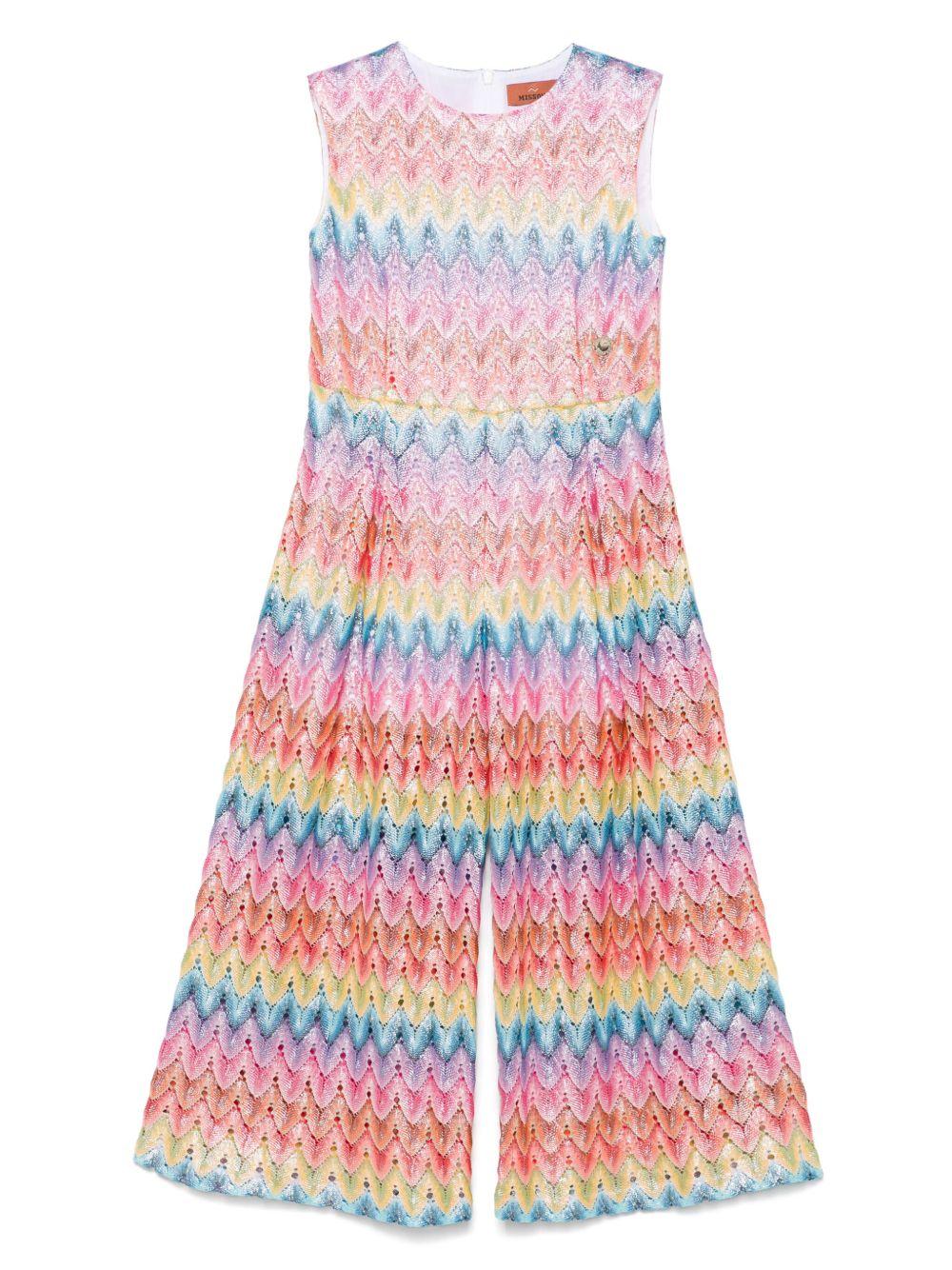 Tuta multicolore per bambina