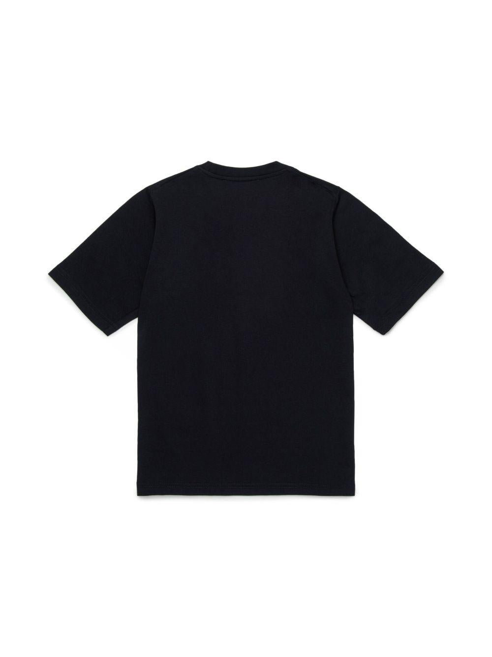 T-shirt nera per bambino