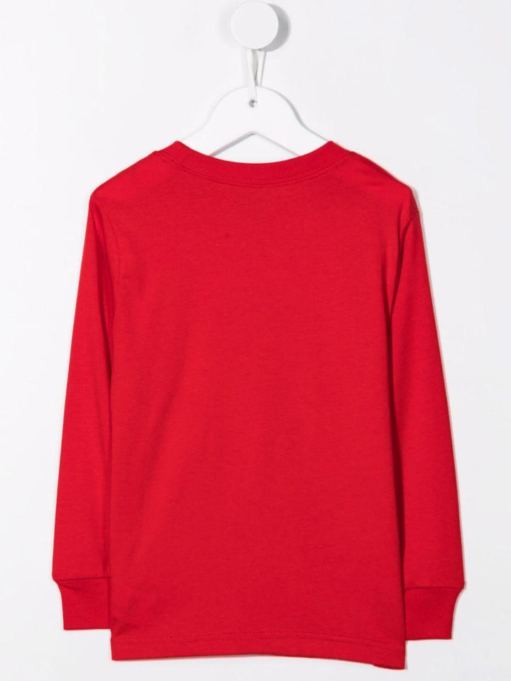 T-shirt rosso ciliegia per bambino 323843804 003 Ralph Lauren Kids 