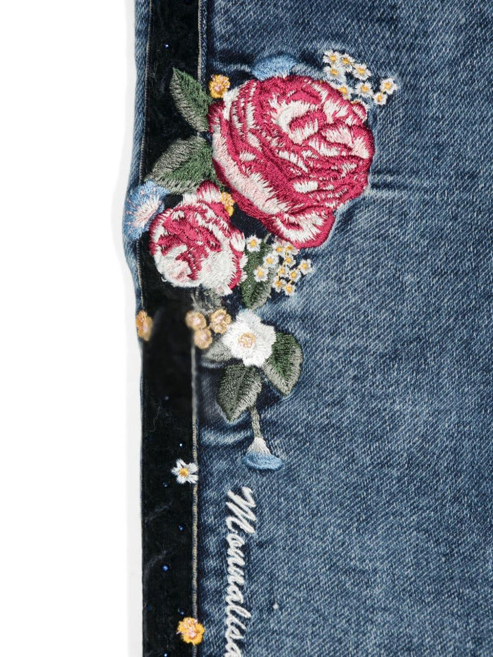 Jeans blu medio per bambina
