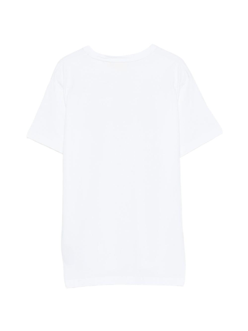 T-shirt bianca per bambino OBAA002S26JER001 1000 Off White Kids 