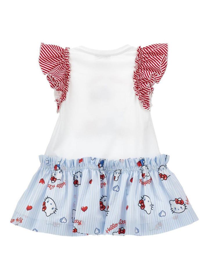 Abito multicolor "Hello Kitty" per bambina 11G9177201 0099 Monnalisa Kids 