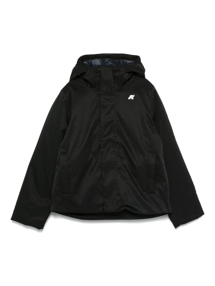Giubbotto nero/blu per bambino di K-Way Kids