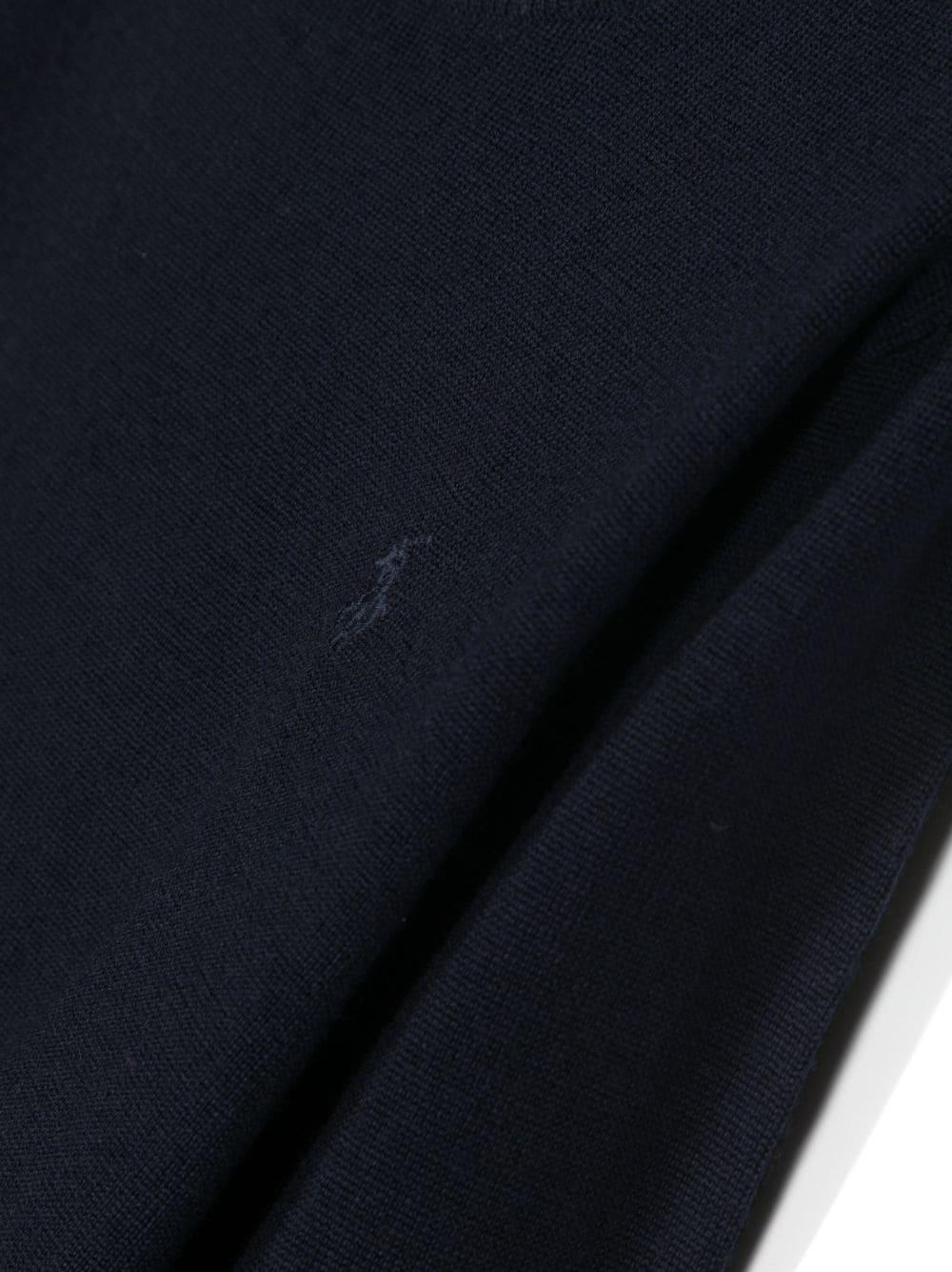 Maglione blu per bambino con logo