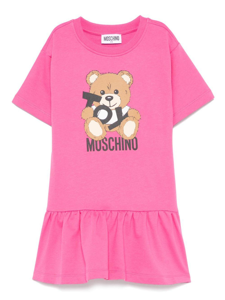 Abito rosa bubblegum per bambina