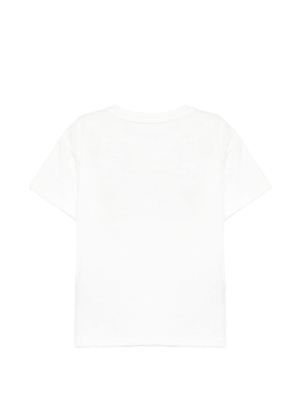 T-shirt bianca per neonato 837171XJHPW 9214 Gucci Kids 