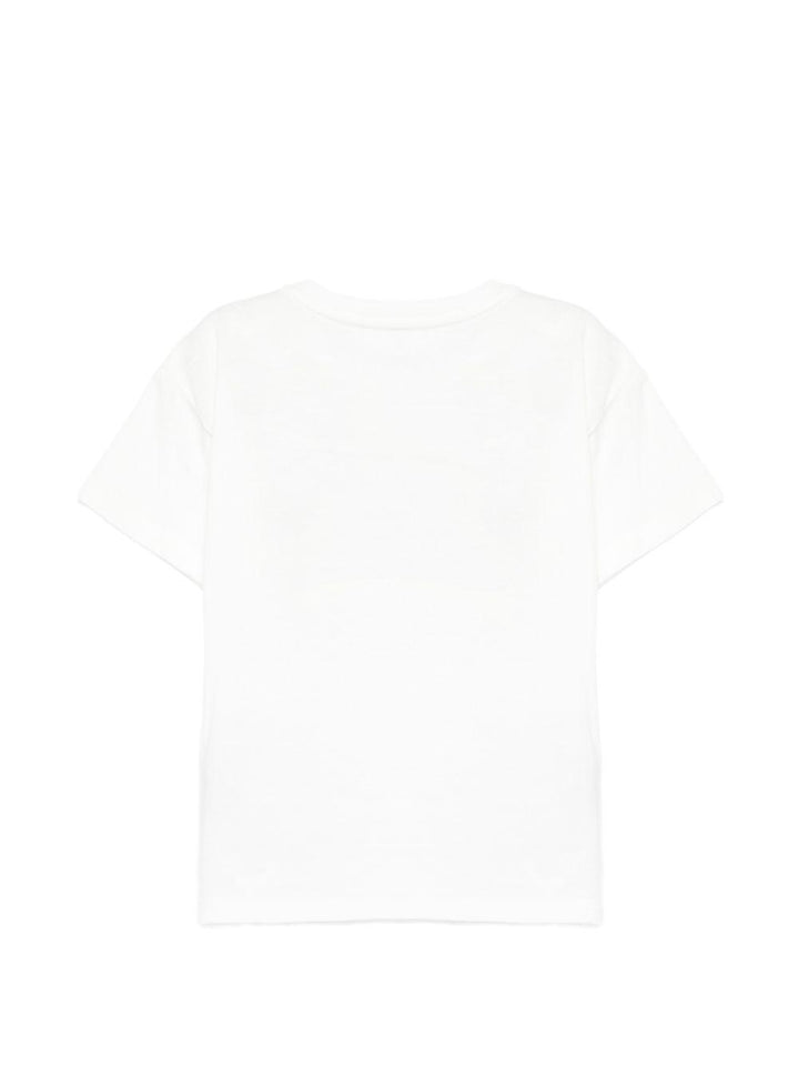 T-shirt bianca per neonato 837171XJHPW 9214 Gucci Kids 