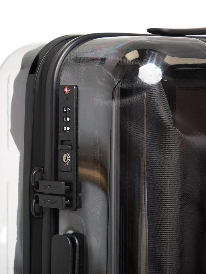 Trolley nera per bambino OBZH001F25PLA001 7910 Off White Kids 