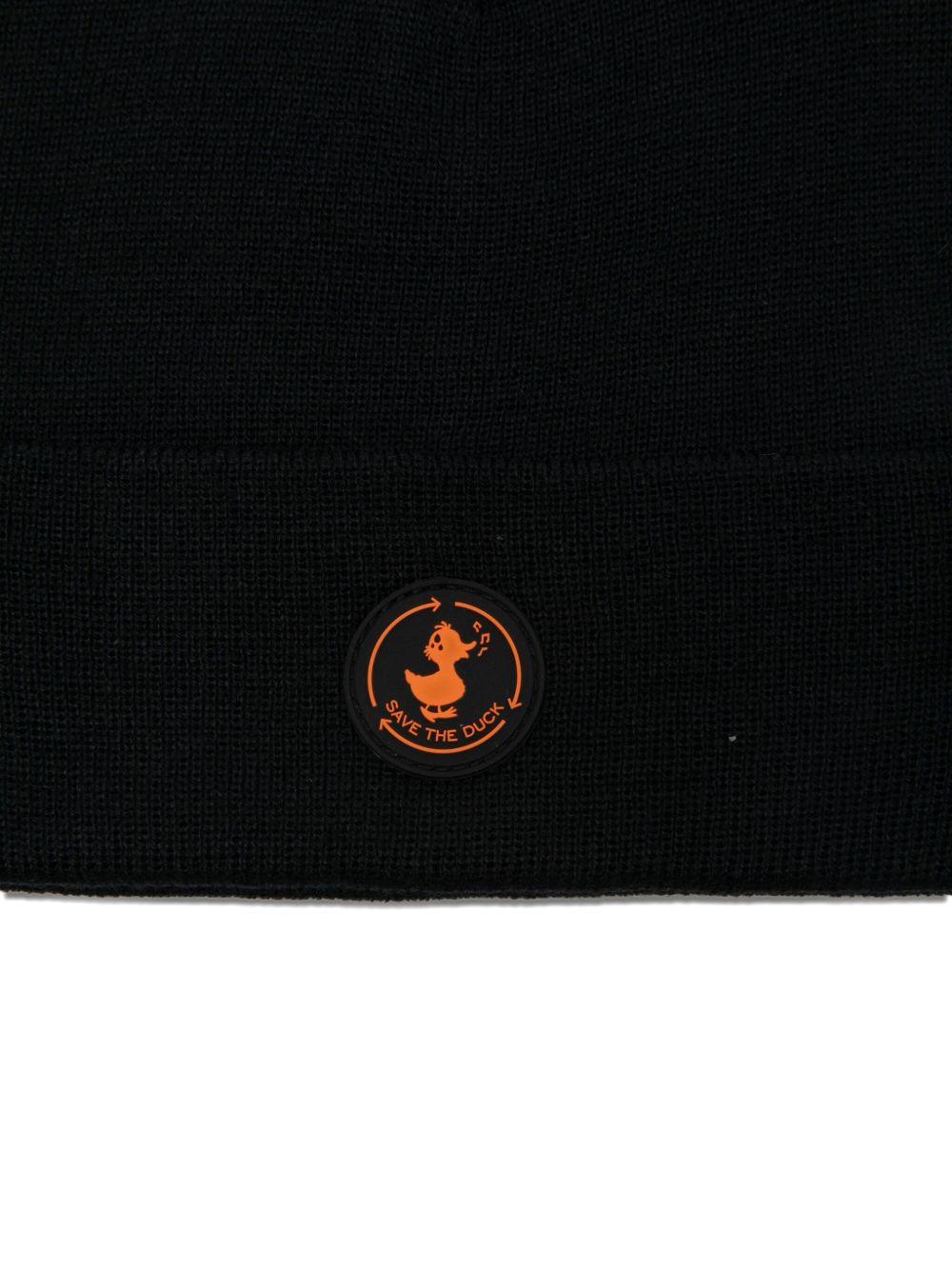 Cappello nero per bambino JY1512UEPOL21 10000 Save The Duck Kids 