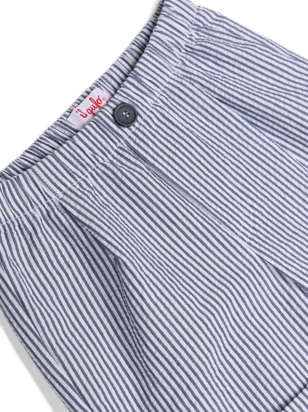 Completo sportivo blu/bianco per neonato