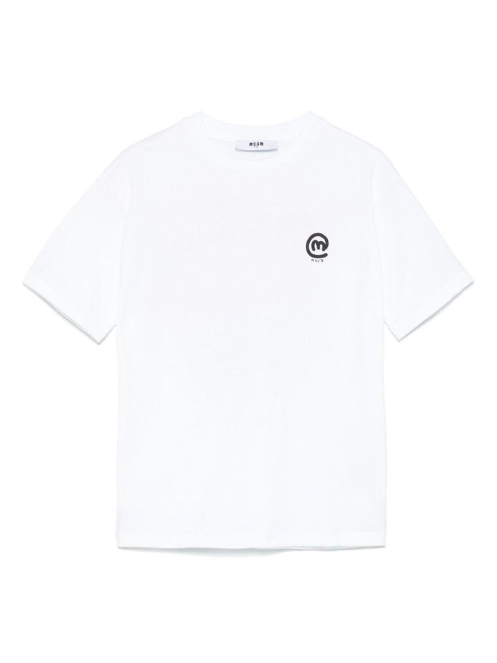 T-shirt bianco per bambino