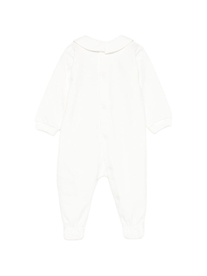 Tutina bianca per neonato MUY09OLCA40 10063 Moschino Kids 