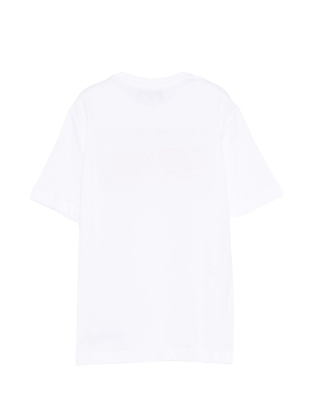 T-shirt bianca per bambino DQ3167D0ACD DQ100 Dsquared2 Kids 