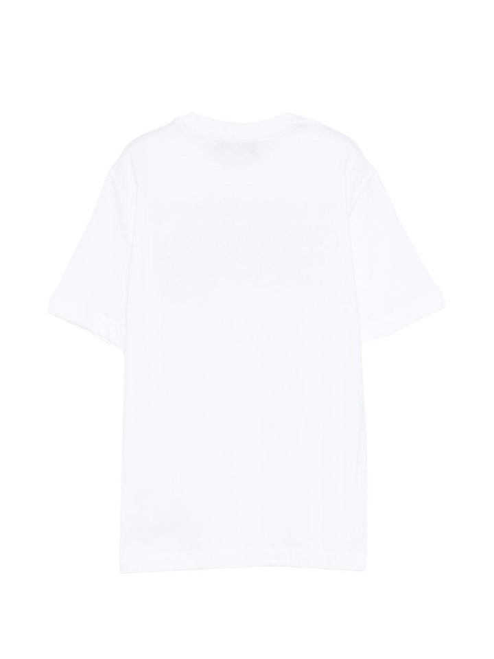 T-shirt bianca per bambino DQ3167D0ACD DQ100 Dsquared2 Kids 