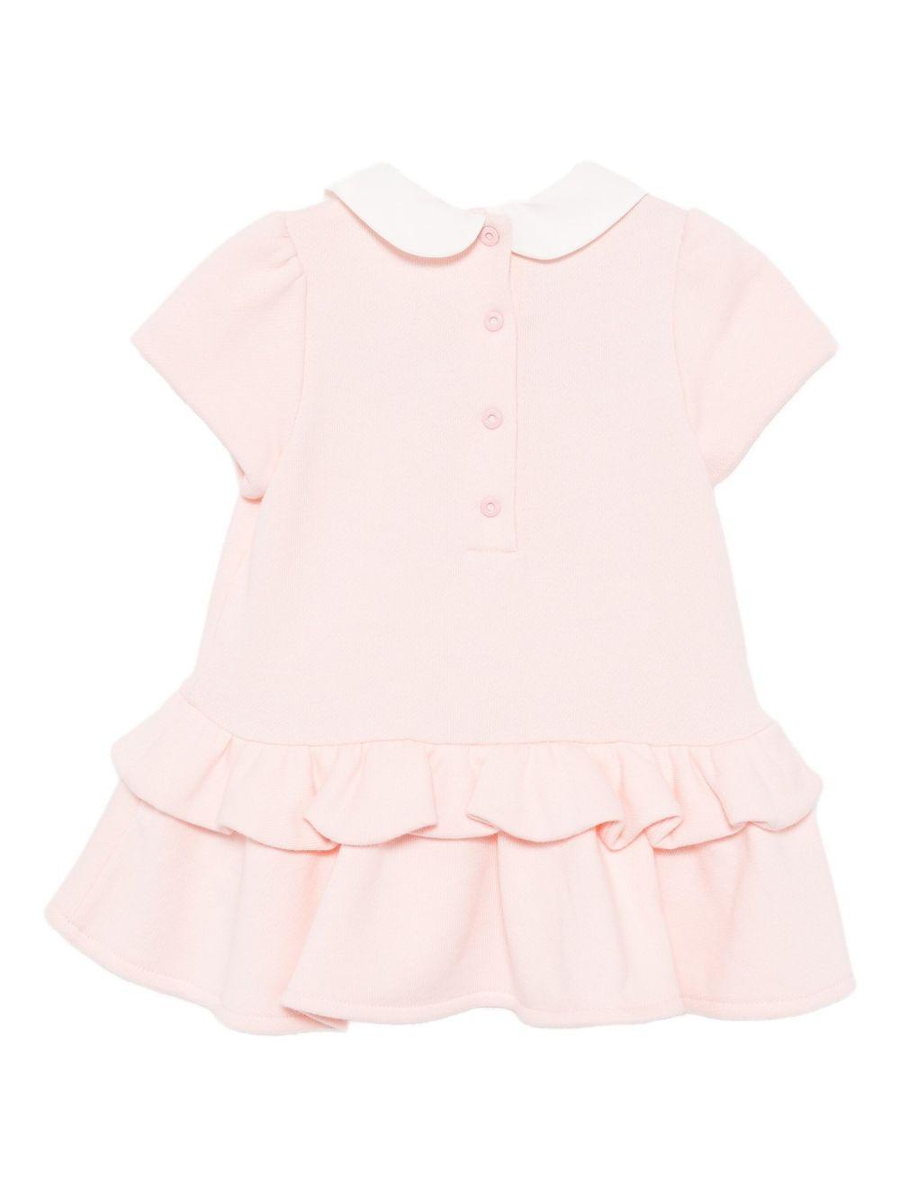 Abito rosa chiaro per neonata BFB5605V0 F0ZKY Fendi Kids 