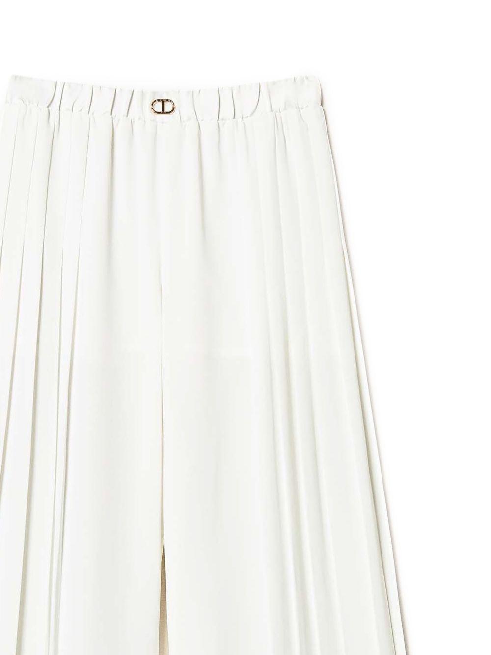 Pantalone bianco per bambina