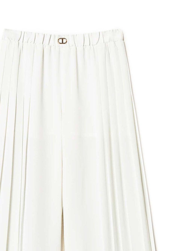 Pantalone bianco per bambina