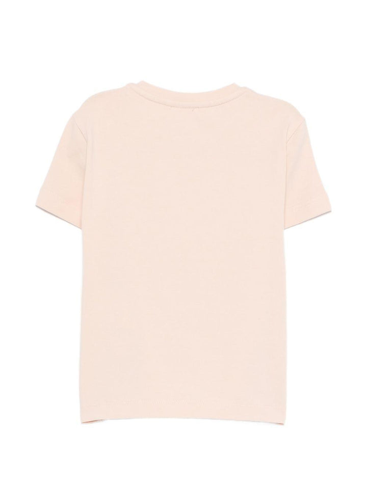 T-shirt rosa baby per bambina EGTS1080JE006 C125 Elisabetta Franchi Kids 