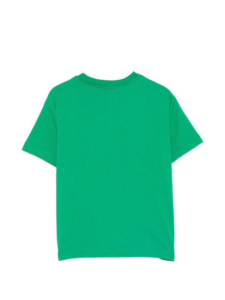 T-shirt verde per bambino S6BKJUTH045 080 Barrow Kids 
