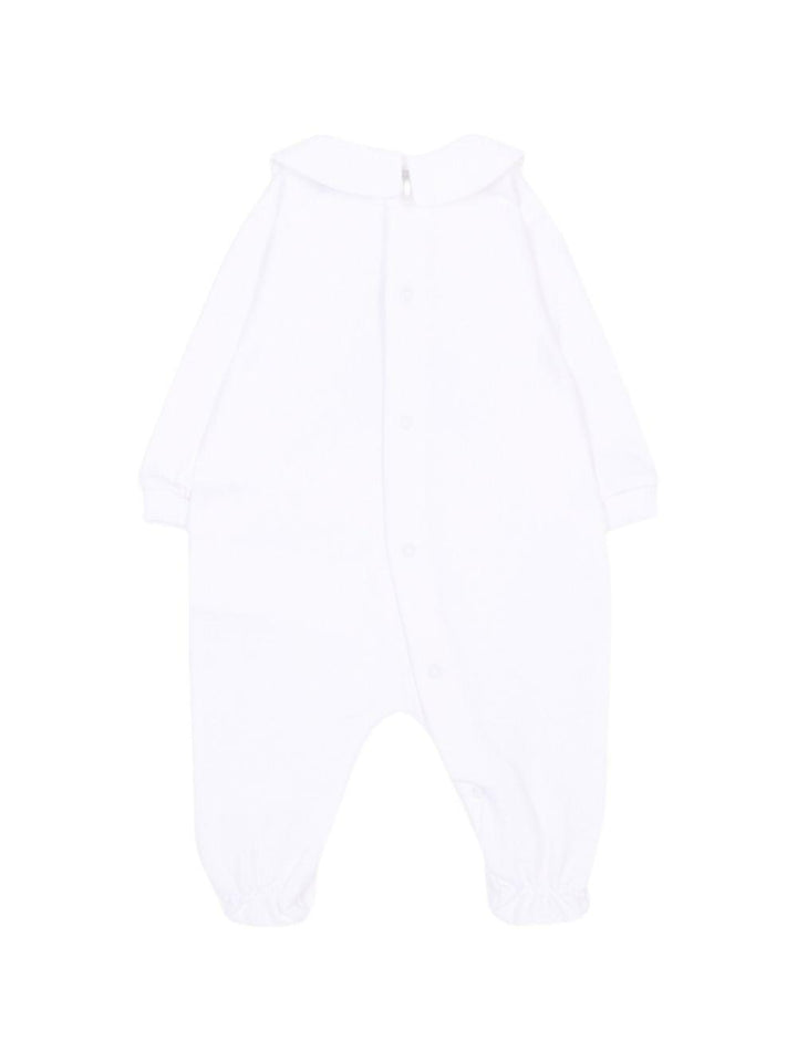 Tutina bianca per neonato M5Y037LCA40 10101 Moschino Kids 