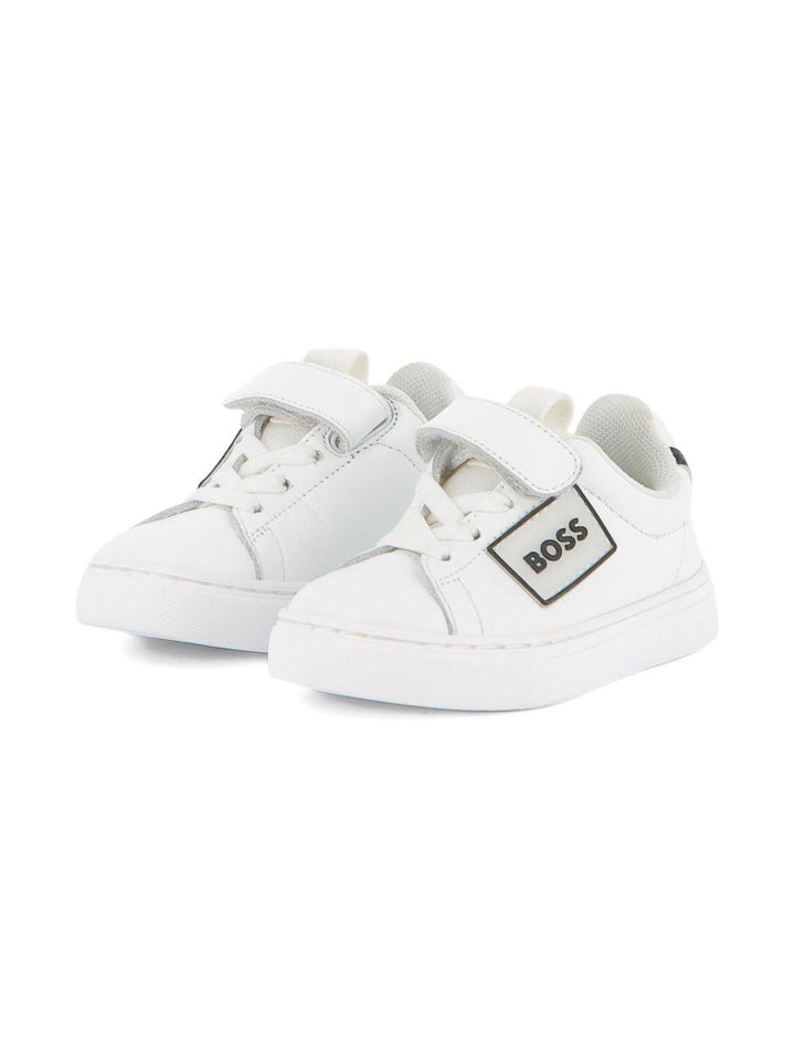 Sneakers bianche per neonato J52573 10P Boss Kids 